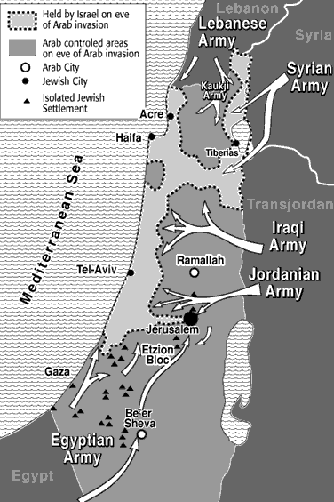 1948 Arab Invasion Of Israel 
